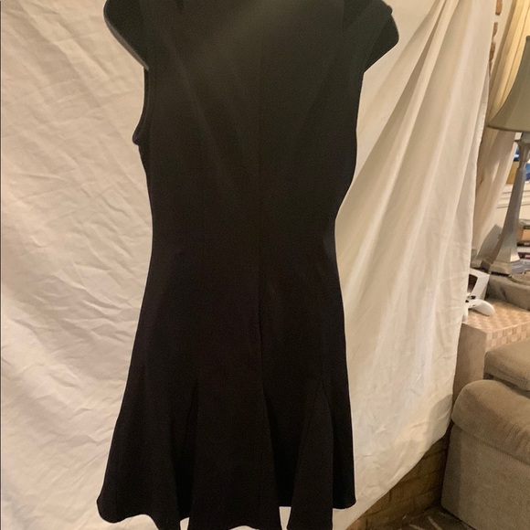 Rebecca Minkoff Black Fit and Flare Mini Dress - Picture 6 of 7